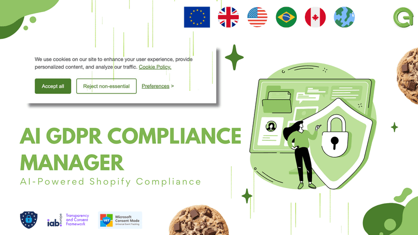 Cookie scanning, consent banner, and compliance.