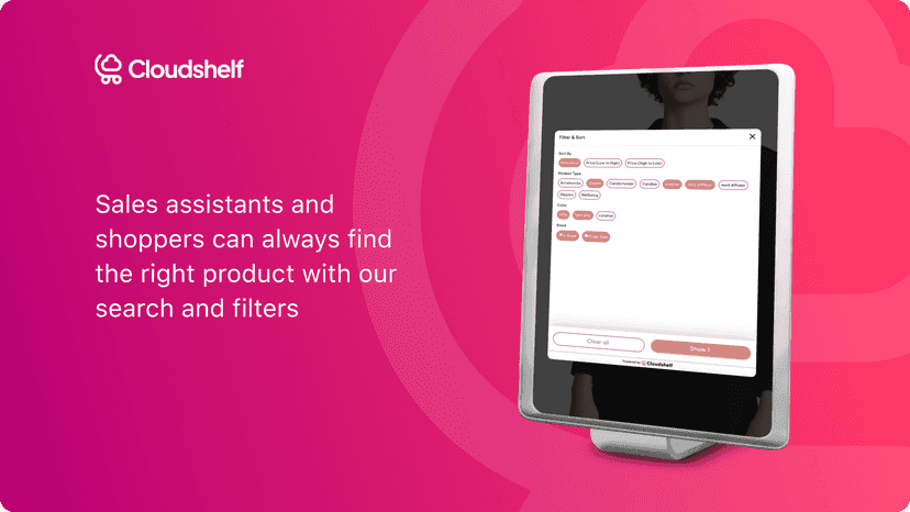 A sales tool for sales assistants
