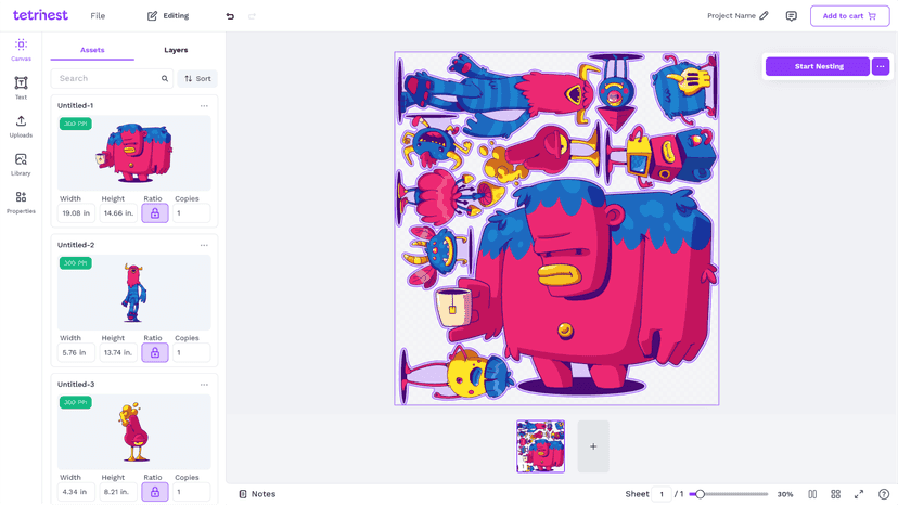 Gangsheet Builder, Workflow Automation & Order Management for Sh