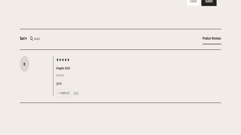 product review