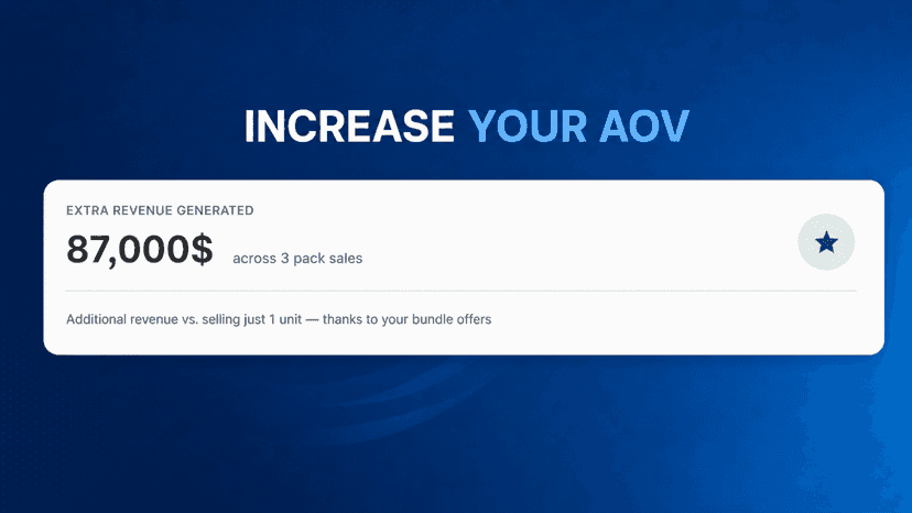 Increase your AOV"