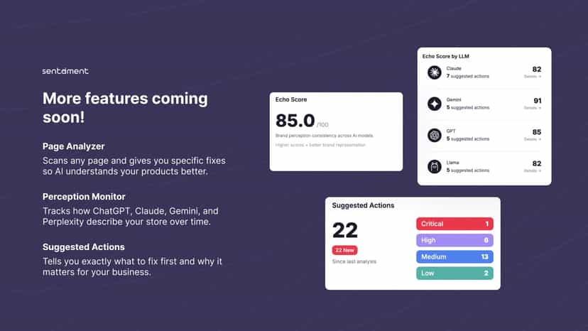 Sentaiment new features coming soon!