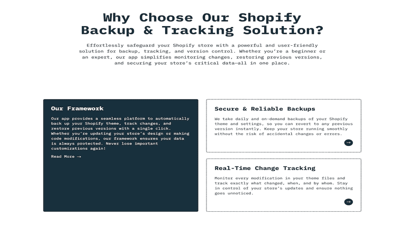 Schedule setup and backup status