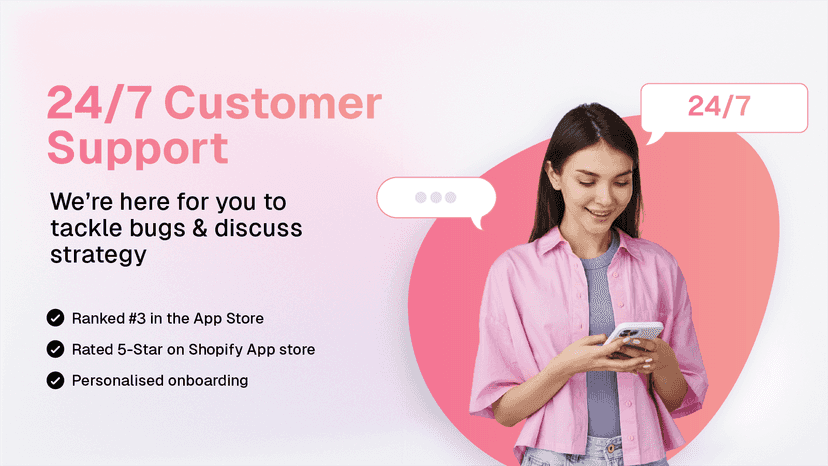 Get world-class customer service with personalized onboardings