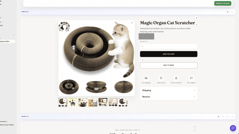Zenfeed page preview step 3