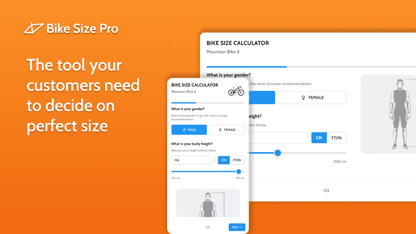 Bike Size Pro - Find the perfect bike size