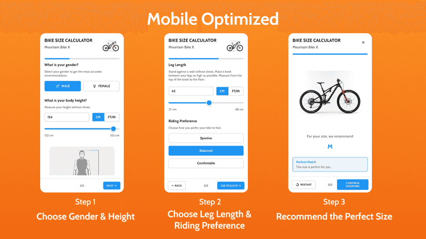 Bike Size Pro - Mobile Optimized
