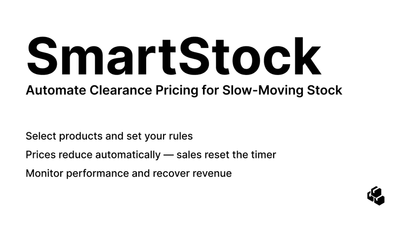 Automate clearance pricing for slow-moving stock