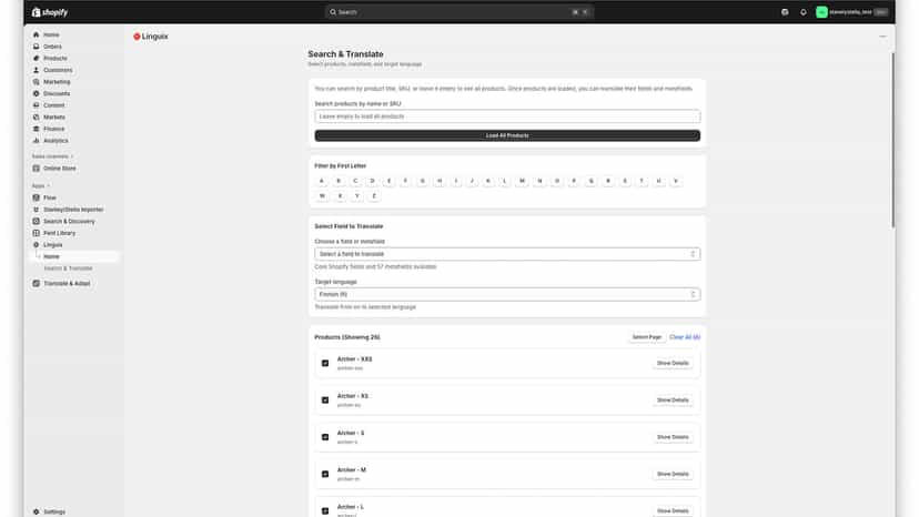 Linguix Search