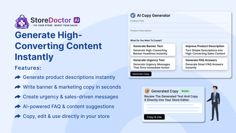 StoreDoctor AI - AI Powered FAQ Generator