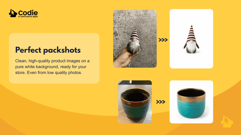perfect packshots with ai photo studio app on shopify