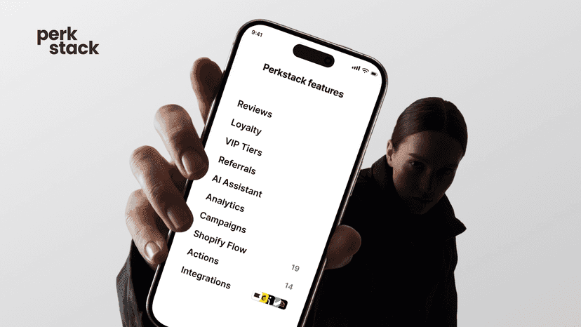PerkStack feature list: reviews, loyalty, AI, and integrations