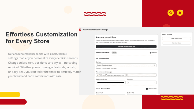Easy Custom Settings