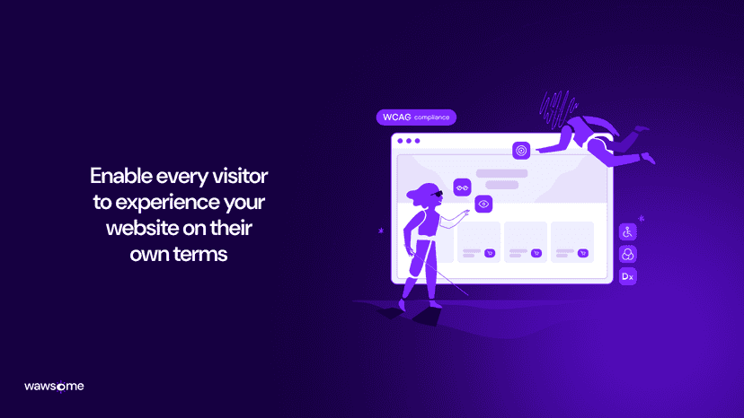 Enable any visitor to experience your website