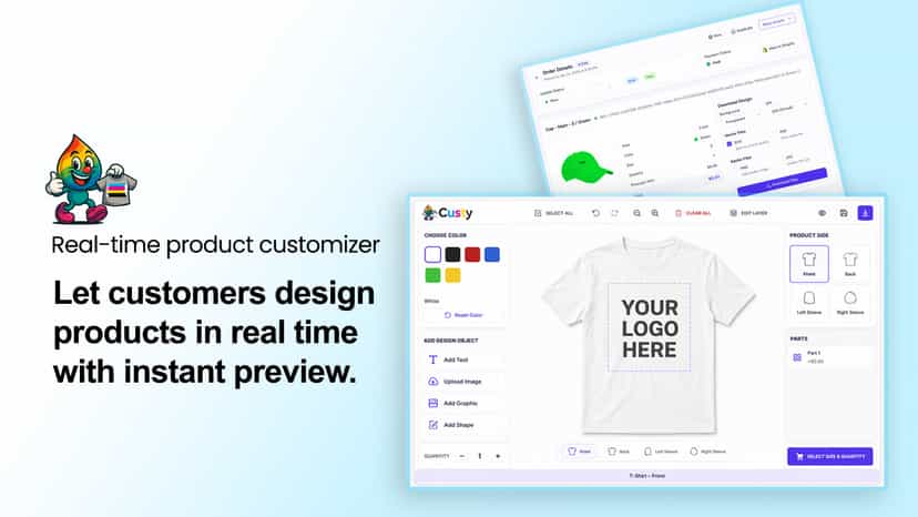Design and sell custom products with Custy