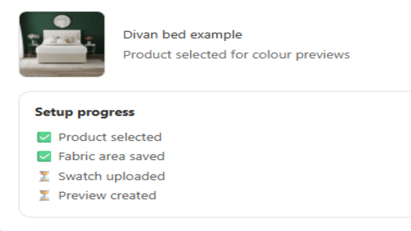Step by step explanation to help you create your first image.