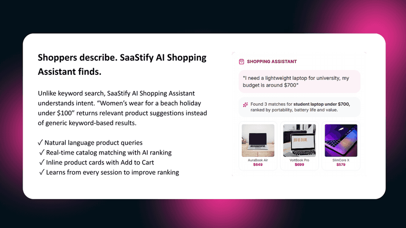 AI shopping Assistant