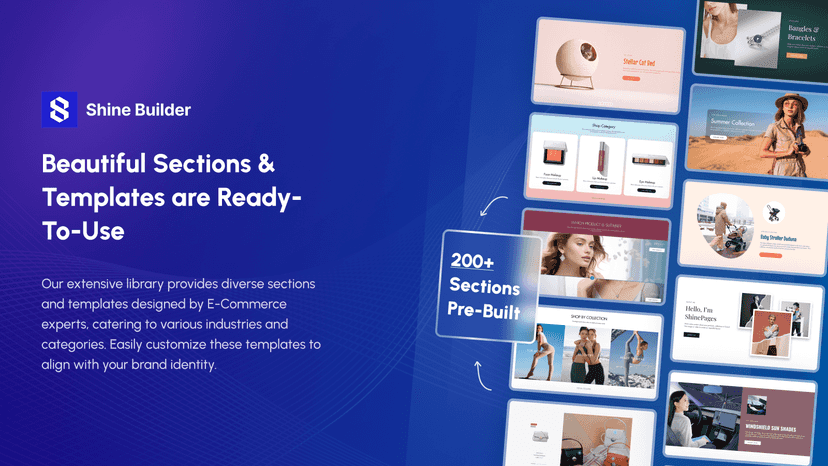 shinepages features