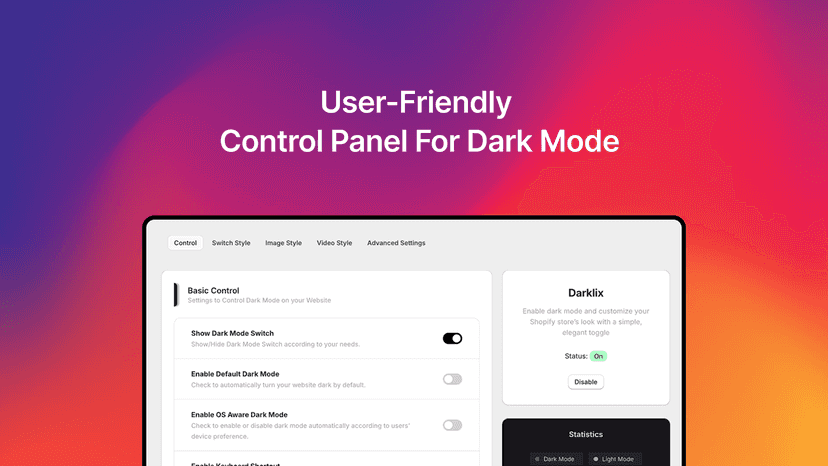 Darklix Control