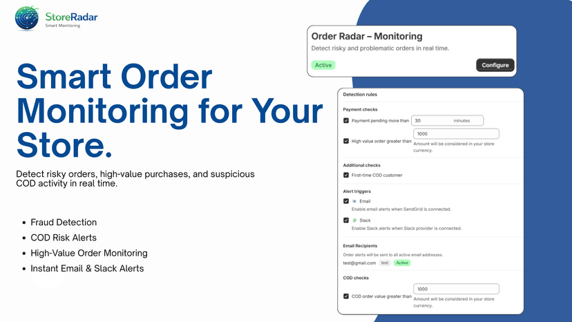 Order Monitoring automation