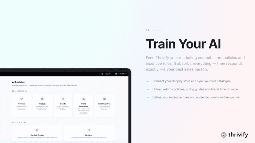 Train your AI to be like your best store sales person