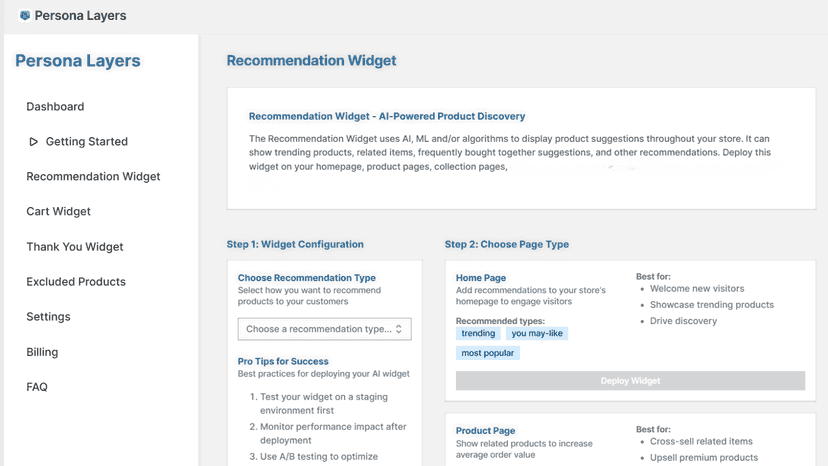 Deployment is easy. Click, Deploy and Save