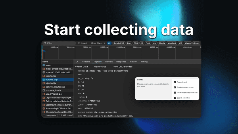 Start collecting data - Piwik PRO