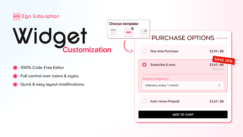 Widget Customization