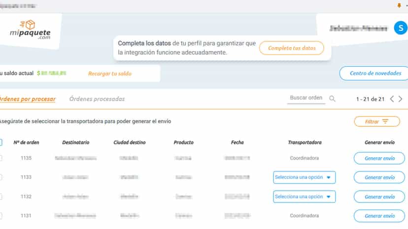 Download shipping labels from Shopify. Automatic pickup schedule.