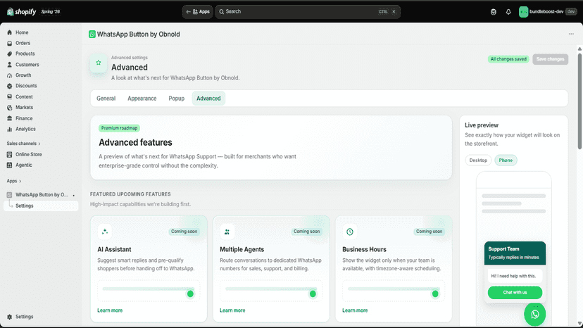 Track your setup progress and explore what's next