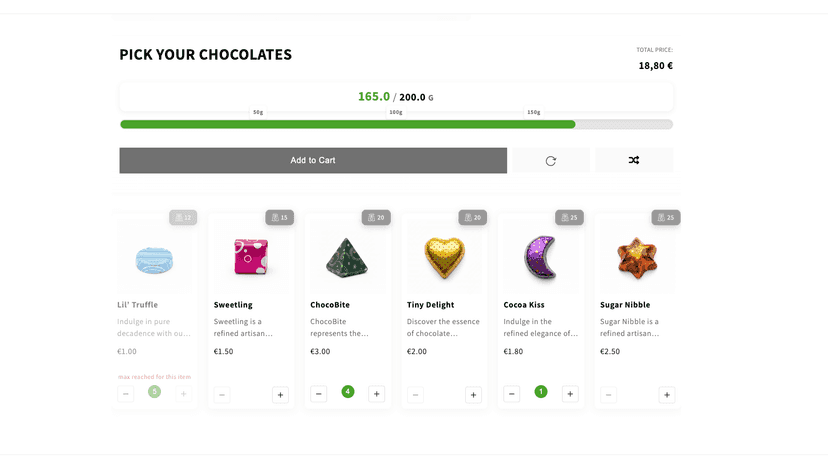 Weight mix bundles
