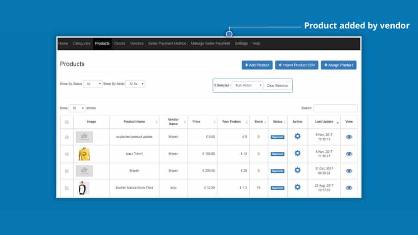 multi seller marketplace