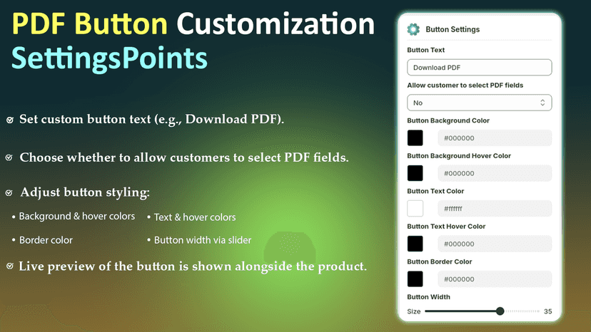 Product to pdf