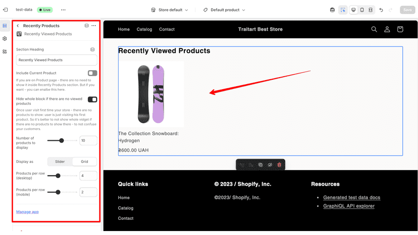Options for customisation. A lot of options are coming soon!
