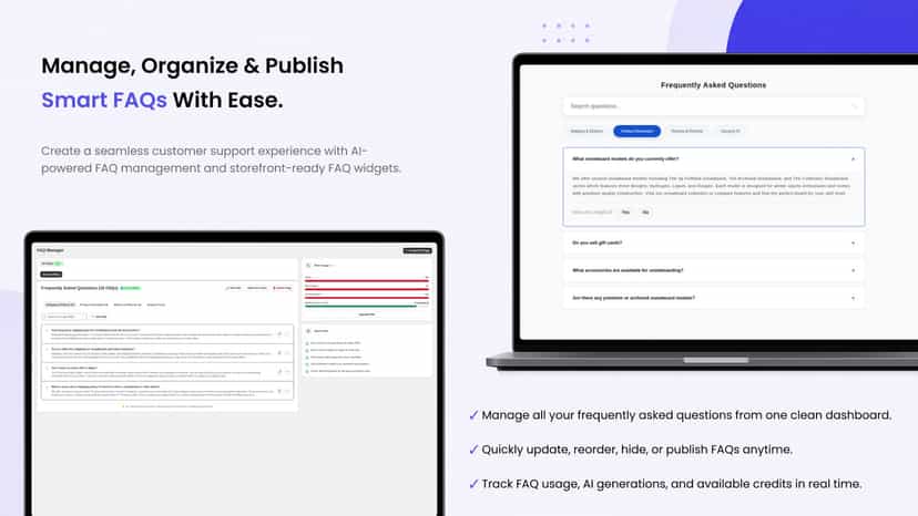 FAQ manager