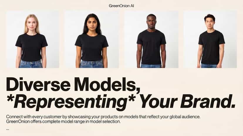 Diverse AI models representing every audience