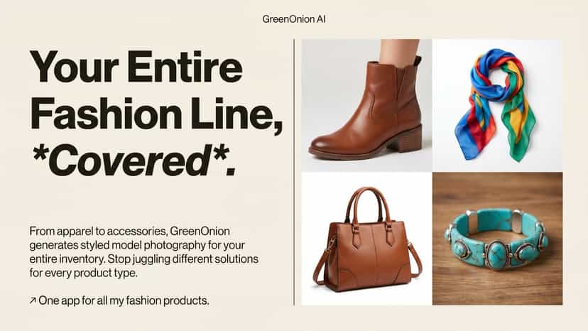 All fashion categories covered - shoes, scarves, bags & jewelry