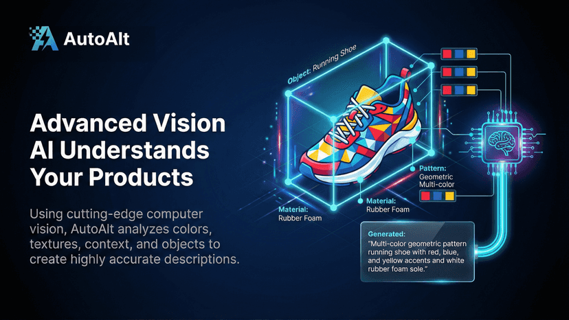 AutoAlt's advanced vision AI understands product details