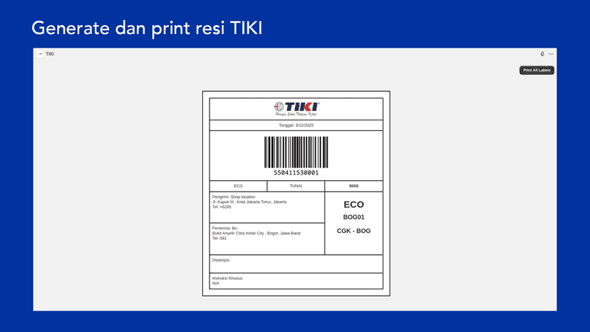 tiki resi