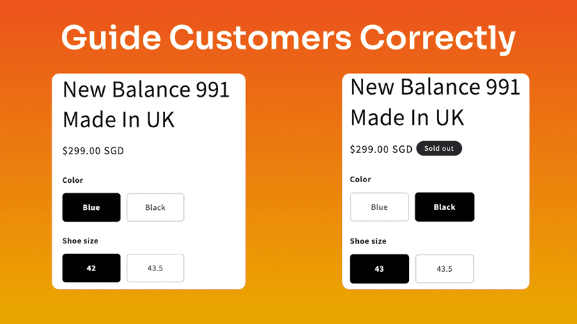 Guide Customers Correctly