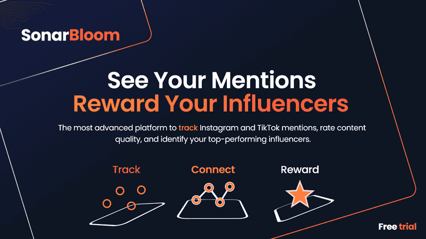SonarBloom see your mentions, reward your influencers.