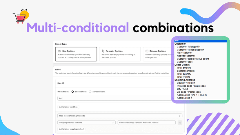 Multi-conditional combinations
