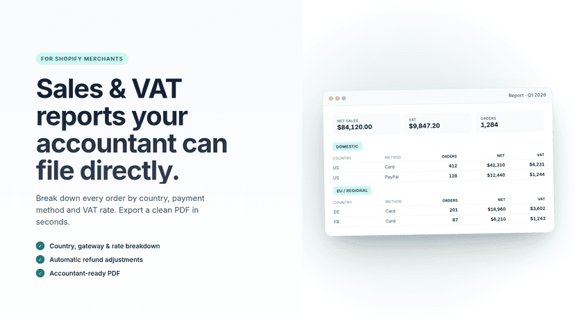 Hero landing page