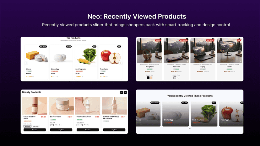 Neo: Recently Viewed Products