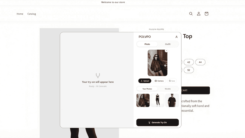 AI Try-On Image Upload