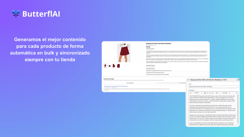 ButterflAI - Generación automática en Bulk