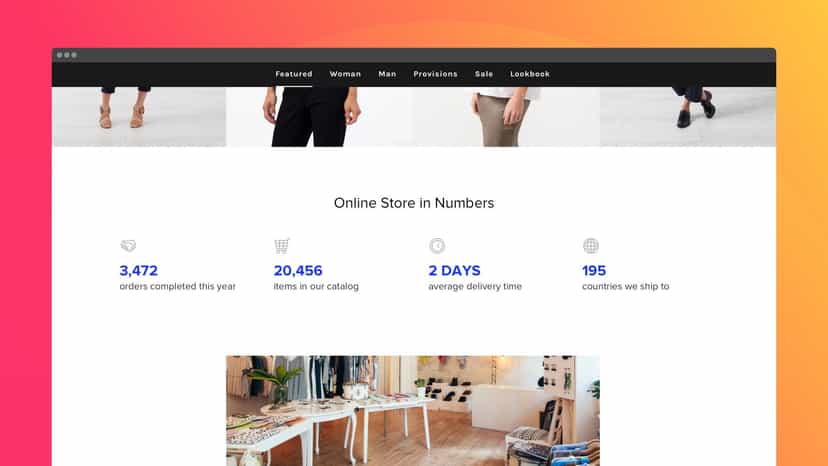 Clean design to suit almost any website