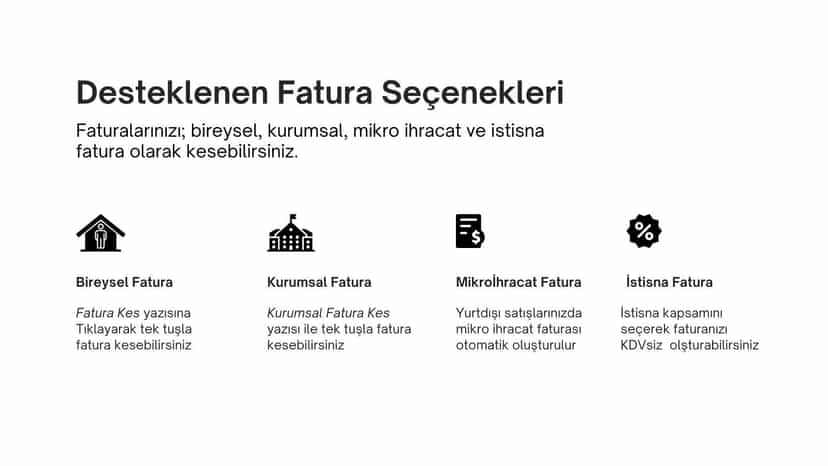 Fatura Seçenekleri
