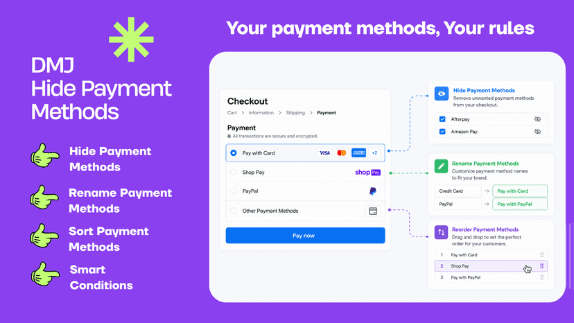 DMJ - Hide & Sort Payments