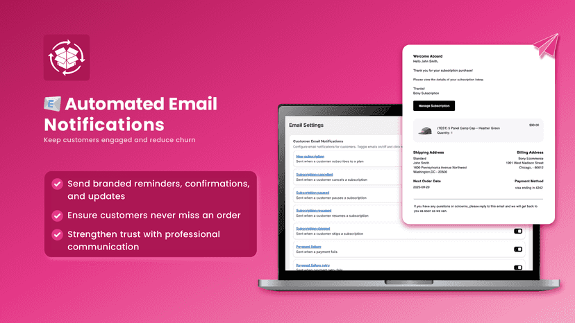 Automated emails